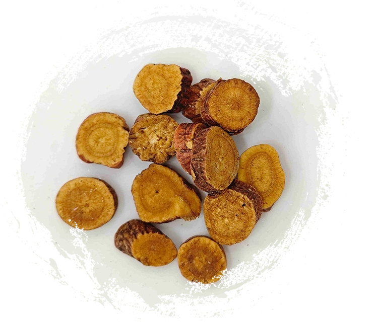 Root de regaliz preparado (Zhigancao)