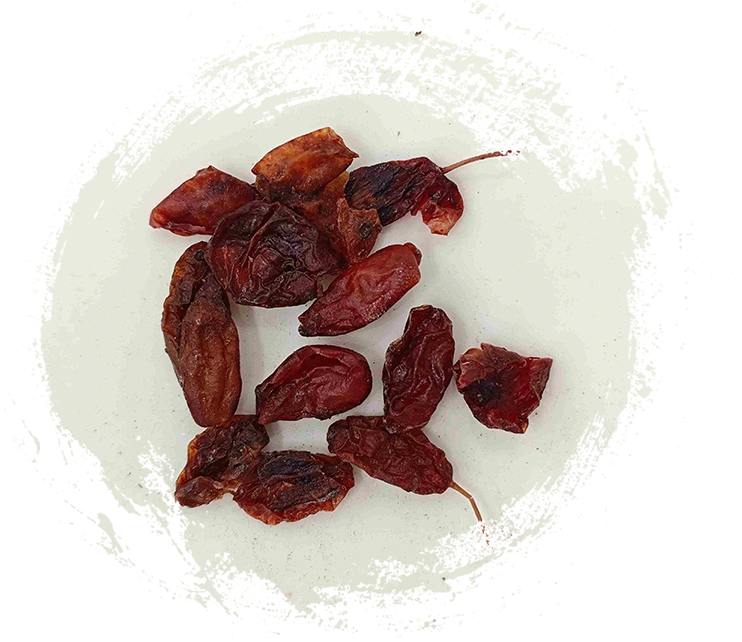 Fruta de Cornus (shānyú ròu)