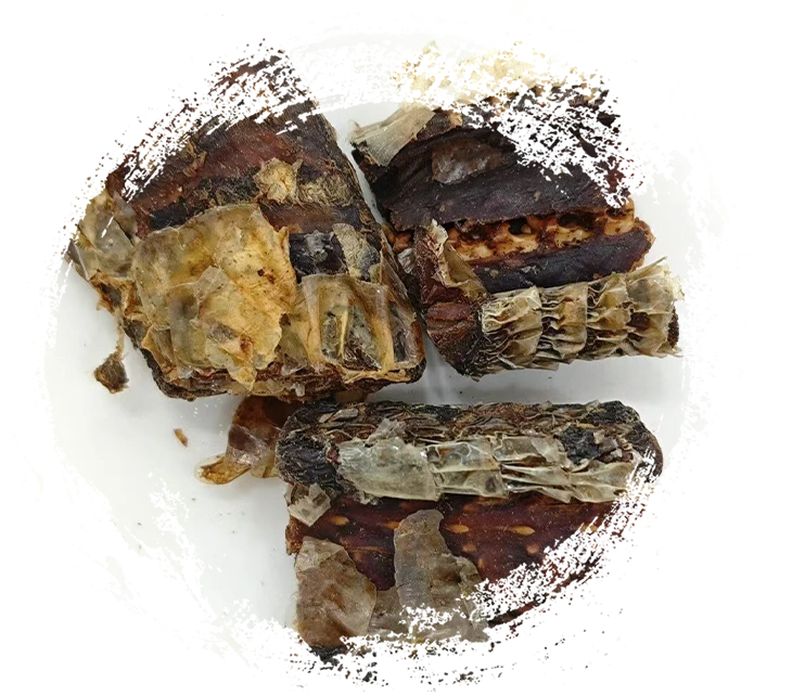 Snake de Zigzag Black-Zigzag procesada por vino (jiǔ wūshāo shé)