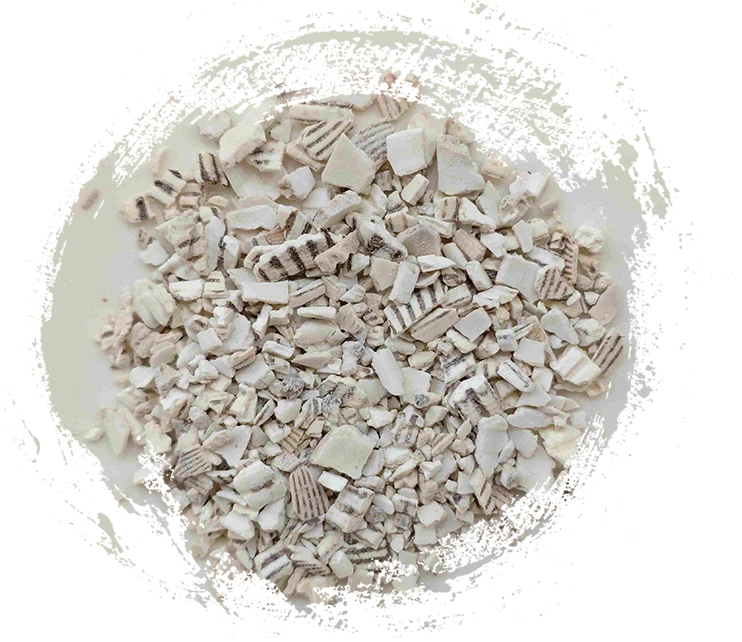 Shell de azulejos de paja (Wǎléngzǐ)