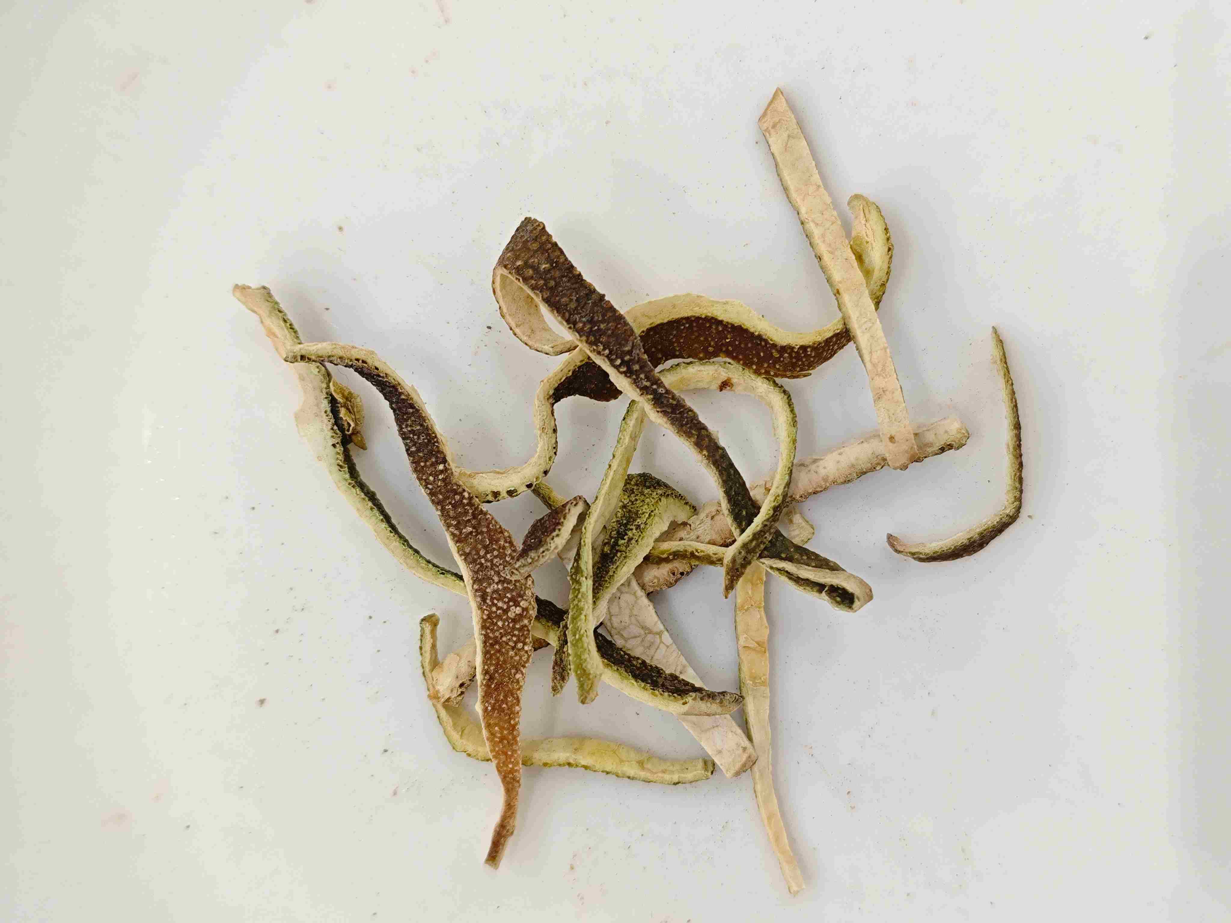 Peel de mandarina verde (qīng pí)